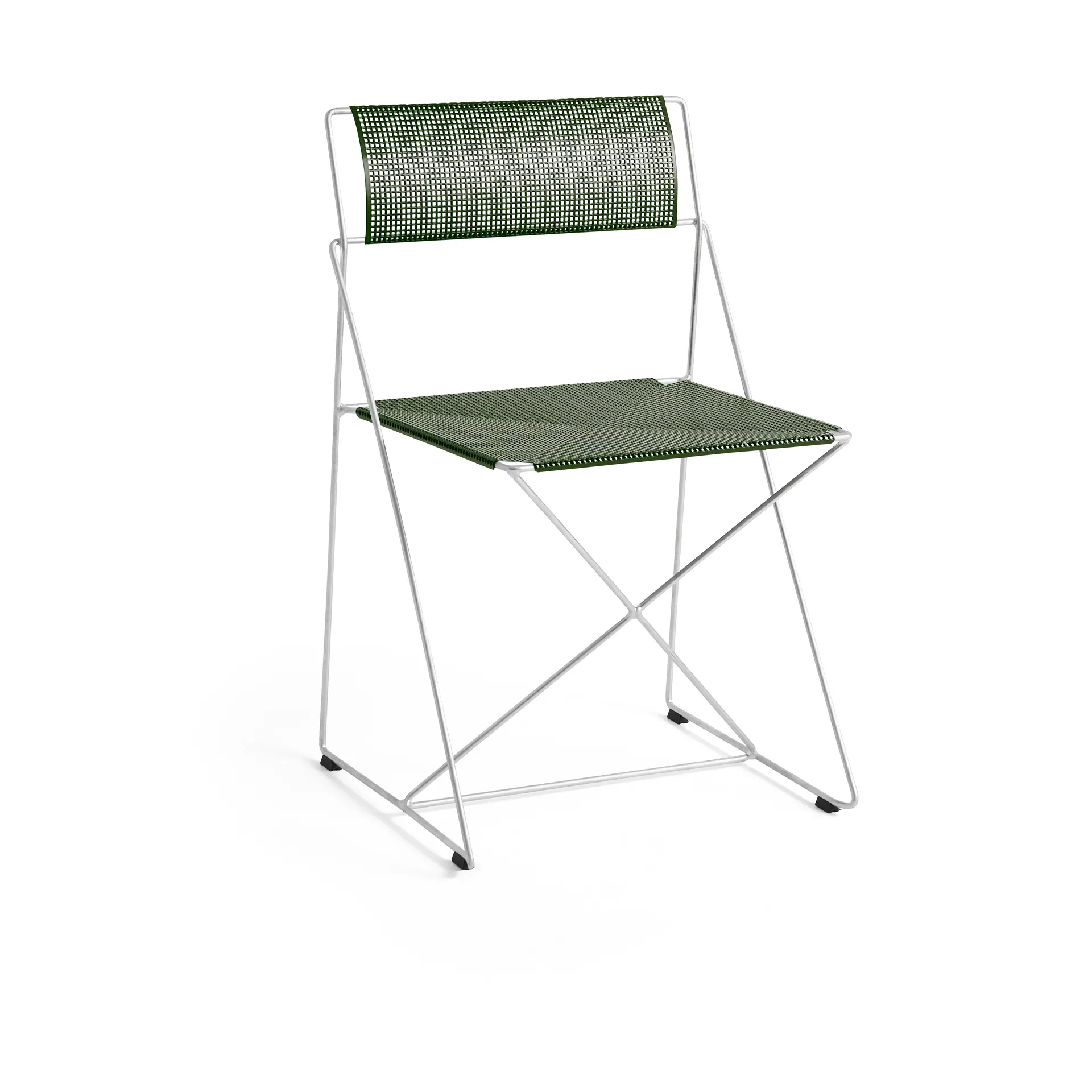 Silla X-Line Indoor Outdoor, Autumn green-galvanizado en caliente HAY