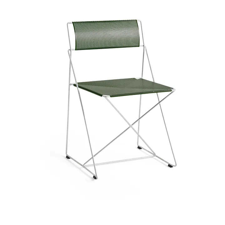 Silla X-Line Indoor Outdoor - Autumn green-galvanizado en caliente - HAY