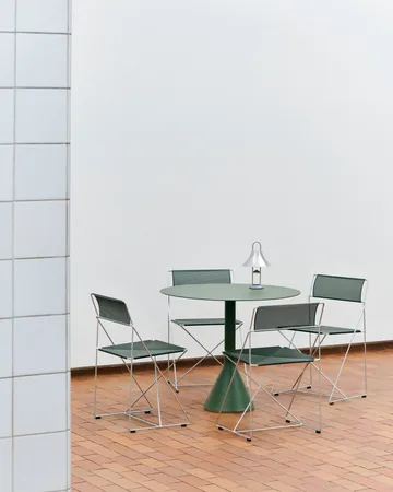 Silla X-Line Indoor Outdoor - Autumn green-galvanizado en caliente - HAY