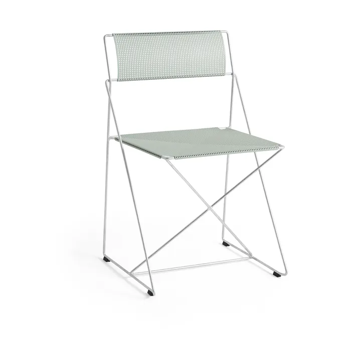 Silla X-Line Indoor Outdoor - Pale linden-galvanizado en caliente - HAY