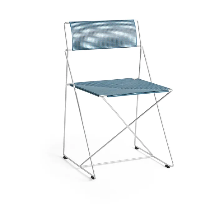 Silla X-Line Indoor Outdoor - Powder blue-galvanizado en caliente - HAY