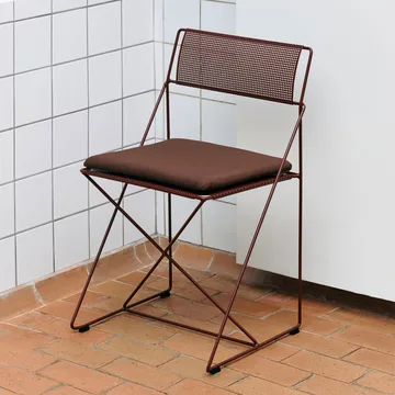 Silla X-Line Indoor Outdoor - Rojo hierro - HAY