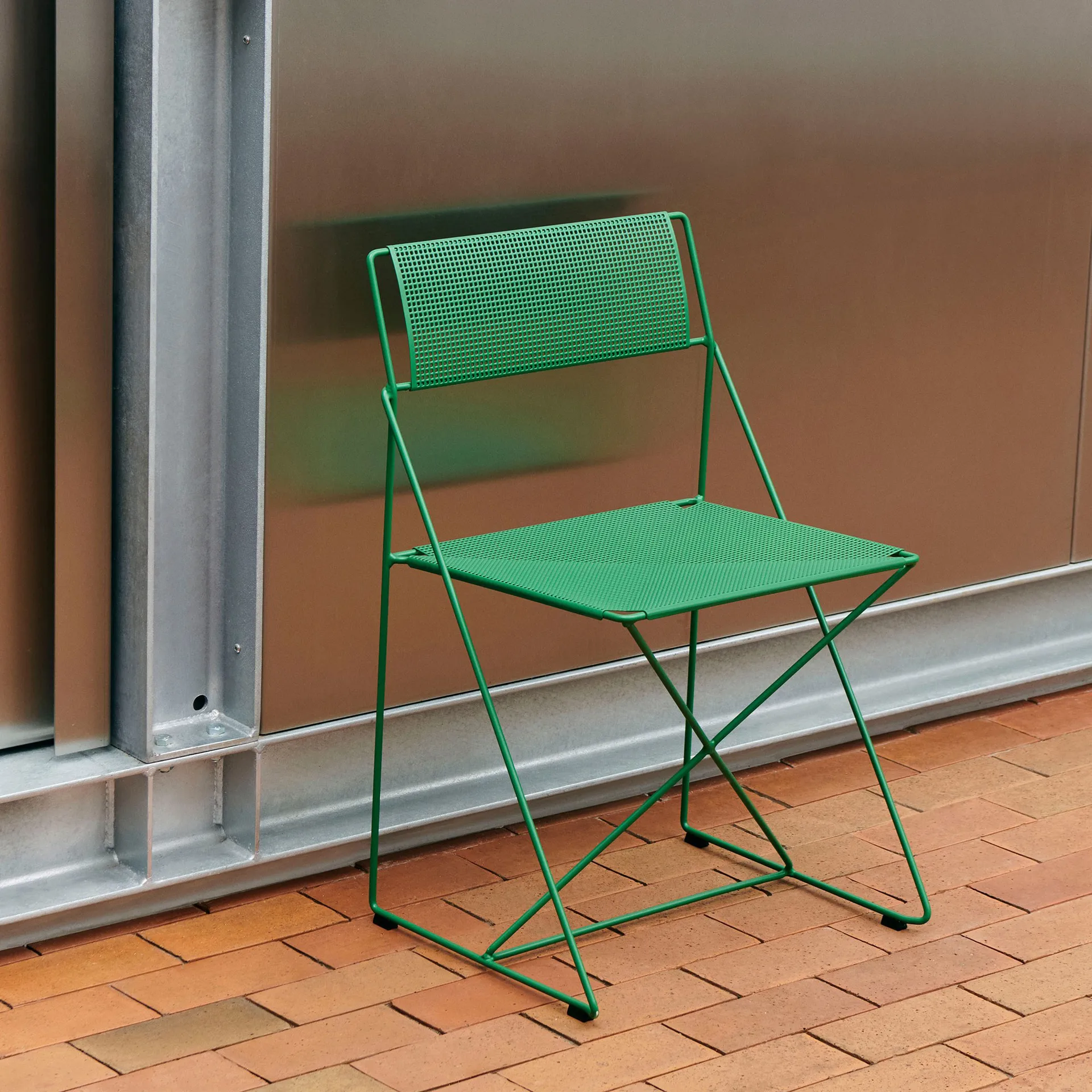 Silla X-Line Indoor Outdoor, Verde puerro HAY