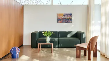 Sillón lounge Chisel - Nogal lacado - HAY