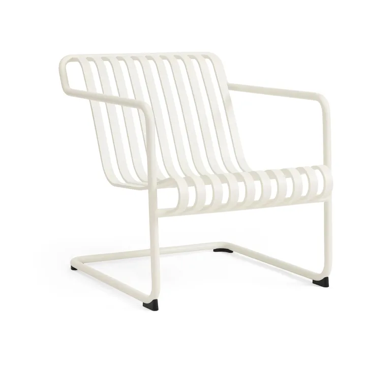 Sillón lounge Palissade Cantilever Low  - Blanco crema - HAY
