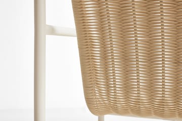Sillón lounge Palissade Cord Low   - Cream white - HAY