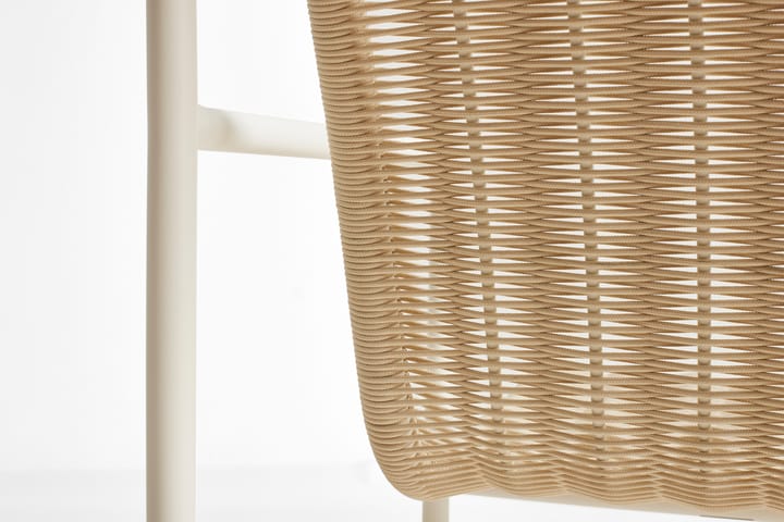 Sillón lounge Palissade Cord Low  , Cream white HAY