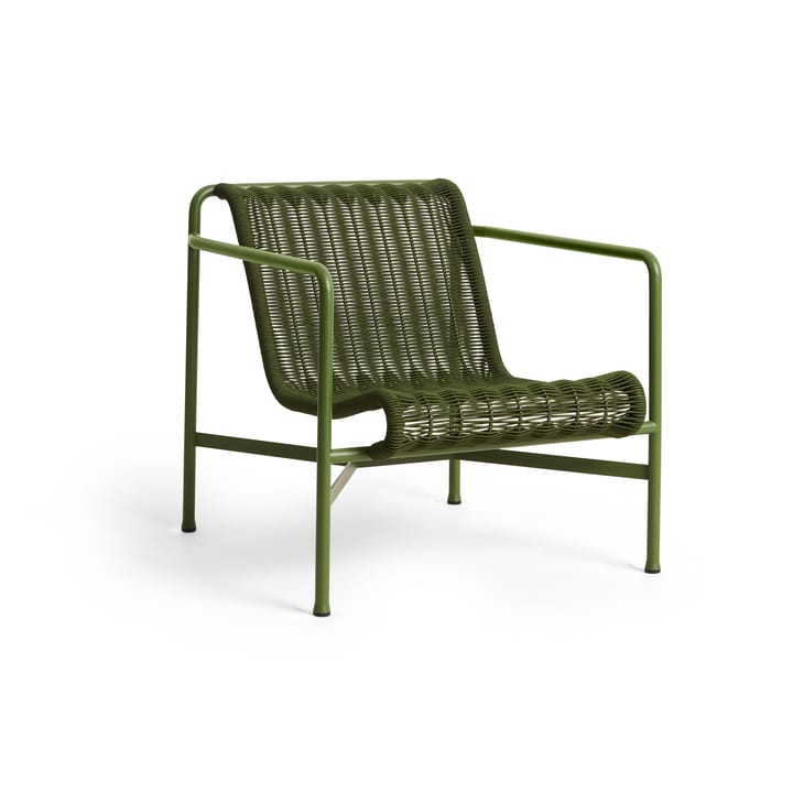 Sillón lounge Palissade Cord Low   - Olive - HAY