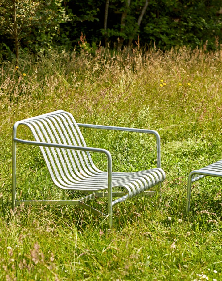 Sillón lounge Palissade Low  , hot galvanized HAY