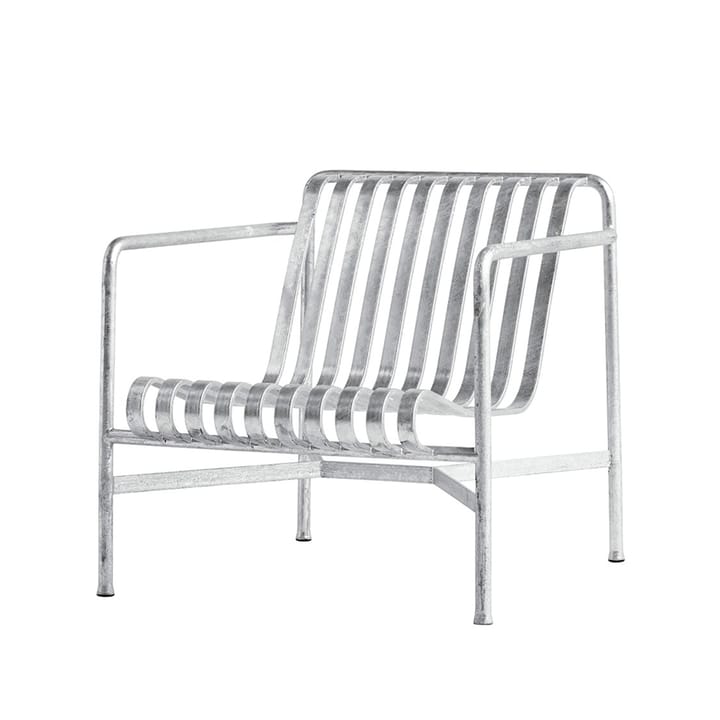 Sillón lounge Palissade Low   - hot galvanized - HAY