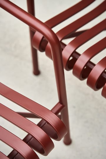 Sillón lounge Palissade Low   - Iron red - HAY
