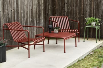 Sillón lounge Palissade Low   - Iron red - HAY