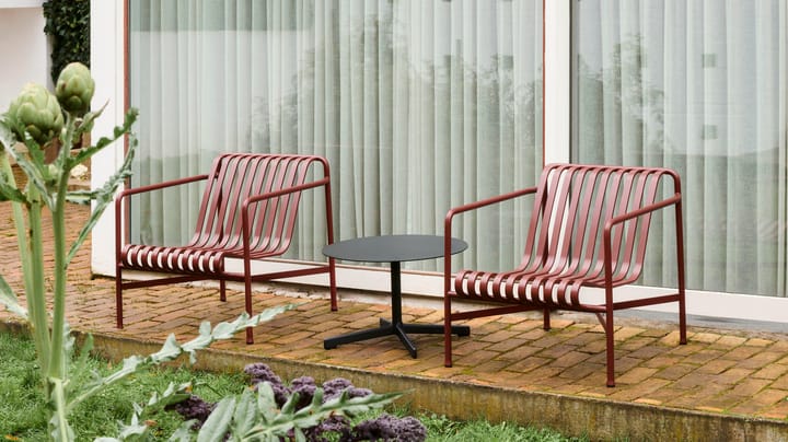 Sillón lounge Palissade Low  , Iron red HAY