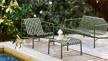 Sillón lounge Palissade Low   - Olive - HAY