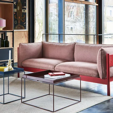 Sofá 3 plazas Arbour ECO - Steelcut Trio 796-roble aceitado con cera - HAY