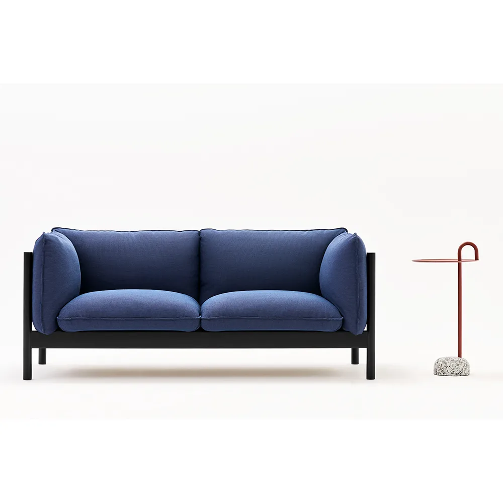 Sofá de 2 plazas Arbour ECO, Dark blue-nogal aceitado con cera HAY