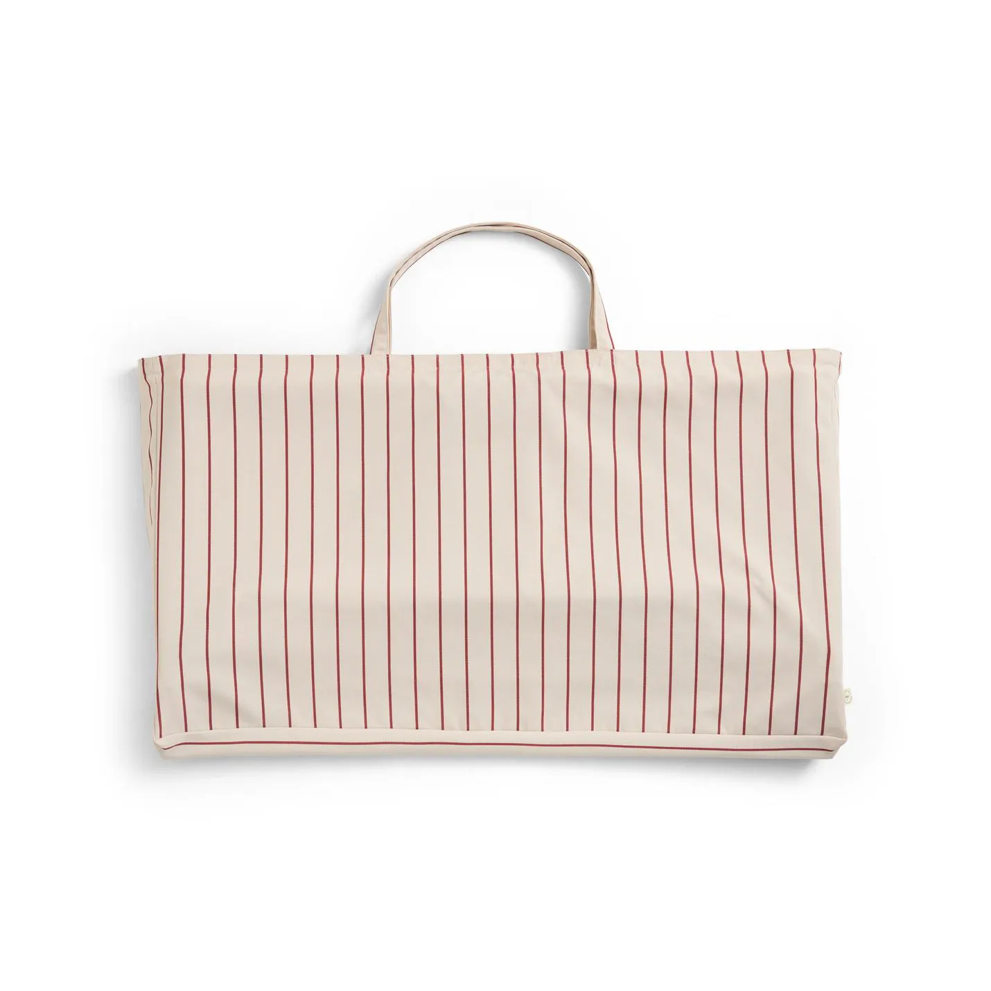 Sofá plegable Outdoor Market, Beige-red, 2 plazas HAY