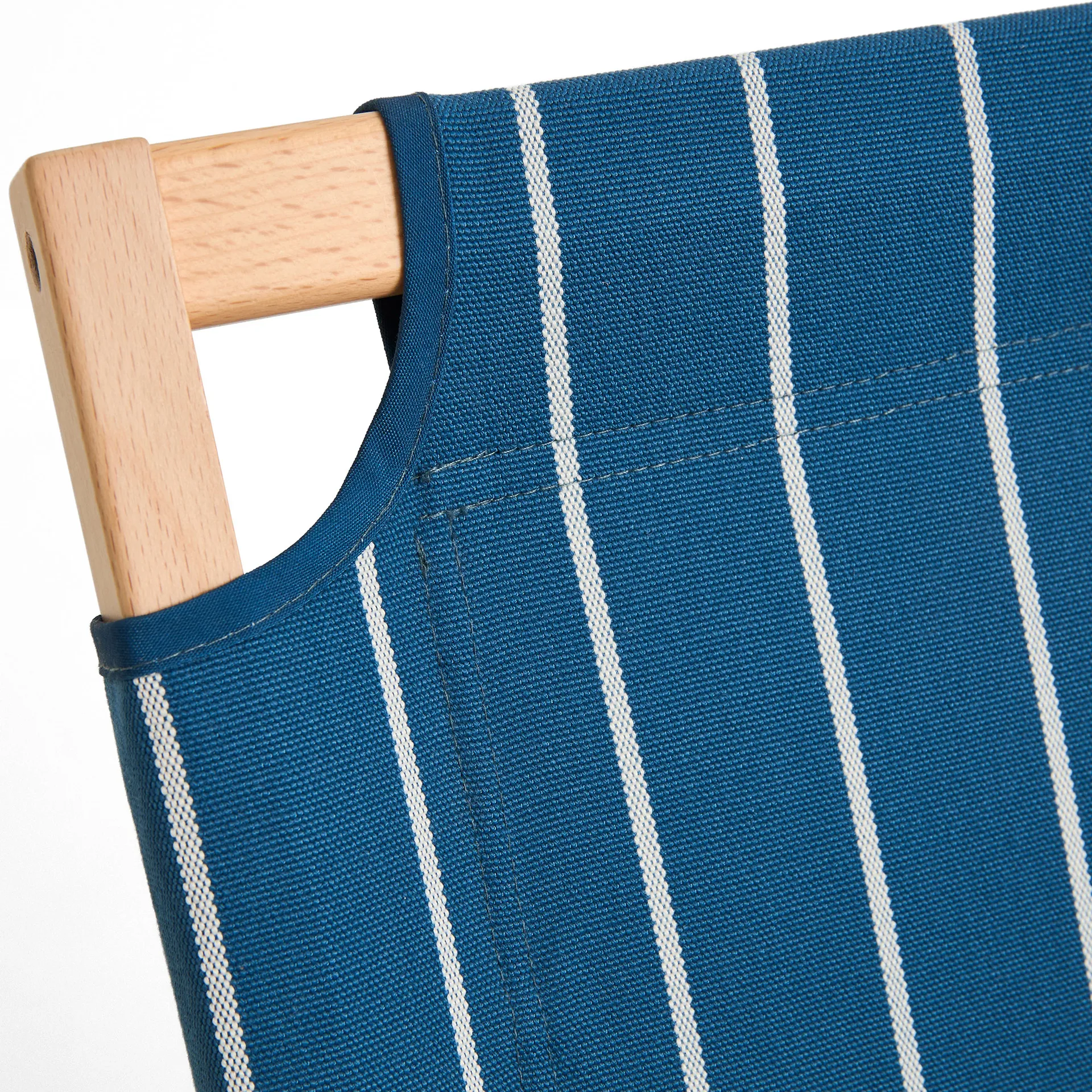 Sofá plegable Outdoor Market, Blue-beige, 2 plazas HAY