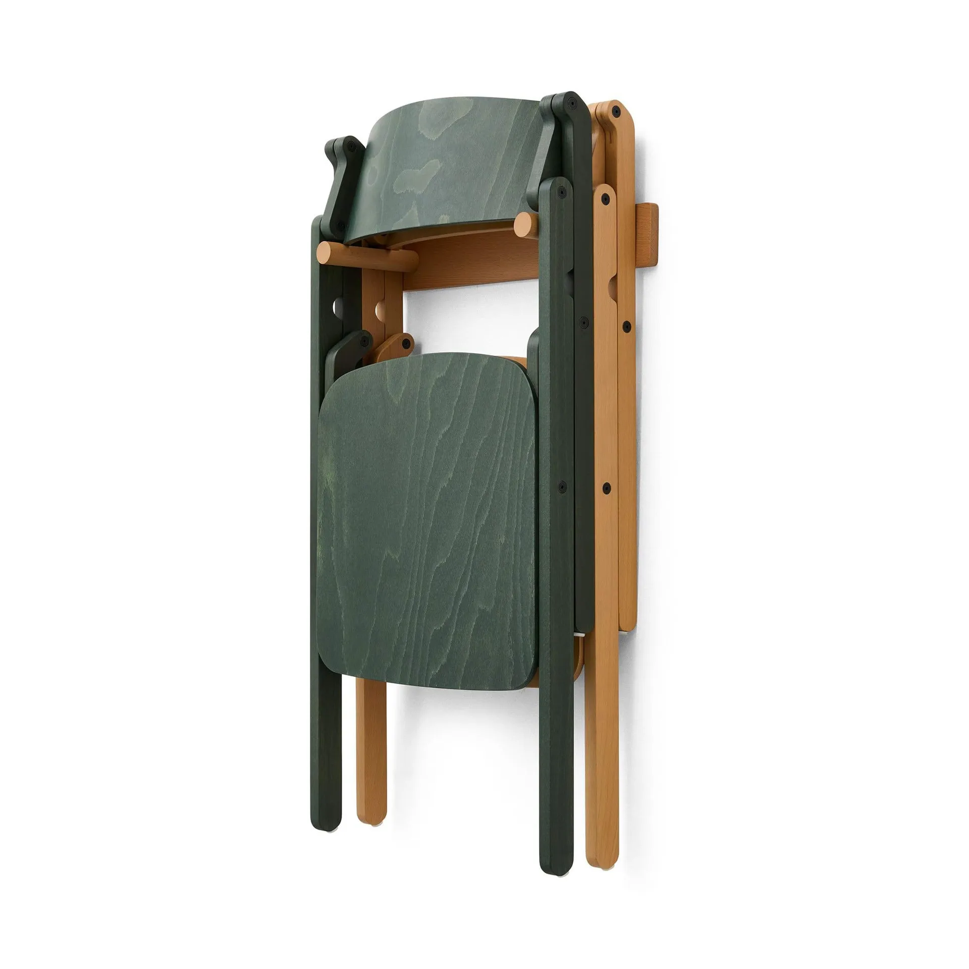 Soporte de pared para silla Backflip Chair, Golden haya lacada HAY