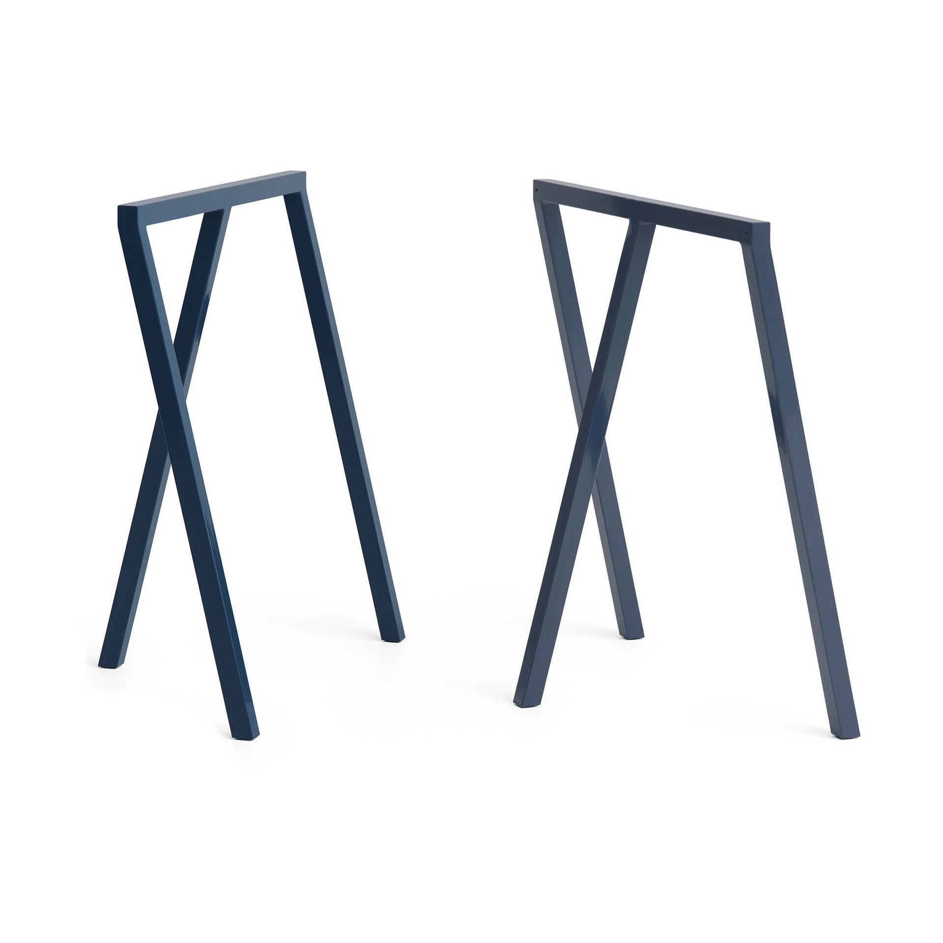 Soporte para piernas Loop Stand Frame 72 cm 2 unidades, Deep blue HAY
