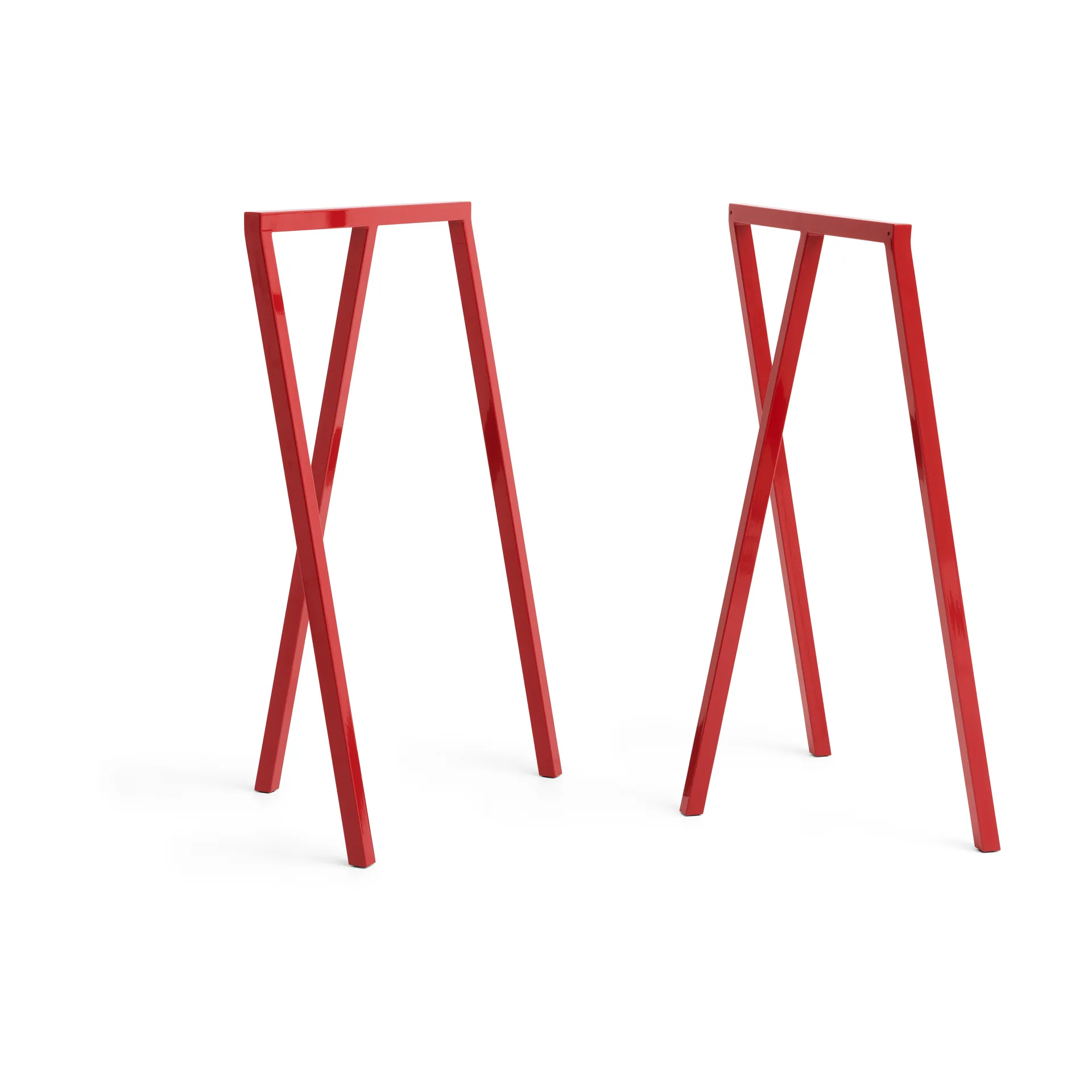 Soporte para piernas Loop Stand Frame 95 cm 2 unidades, Maroon red HAY