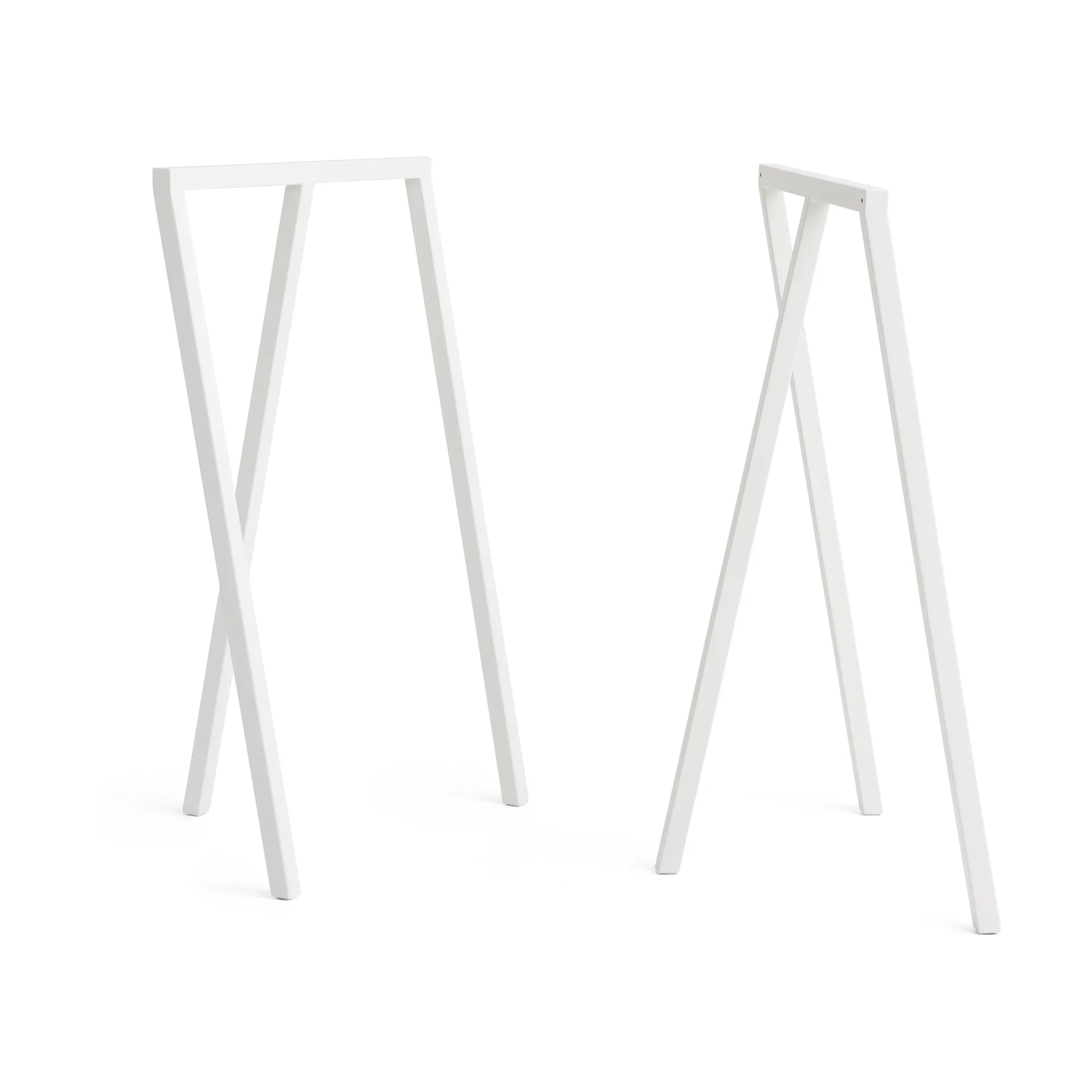 Soporte para piernas Loop Stand Frame 95 cm 2 unidades, White HAY