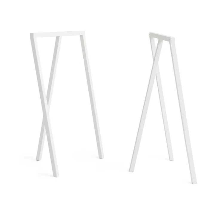 Soporte para piernas Loop Stand Frame 95 cm 2 unidades - White - HAY