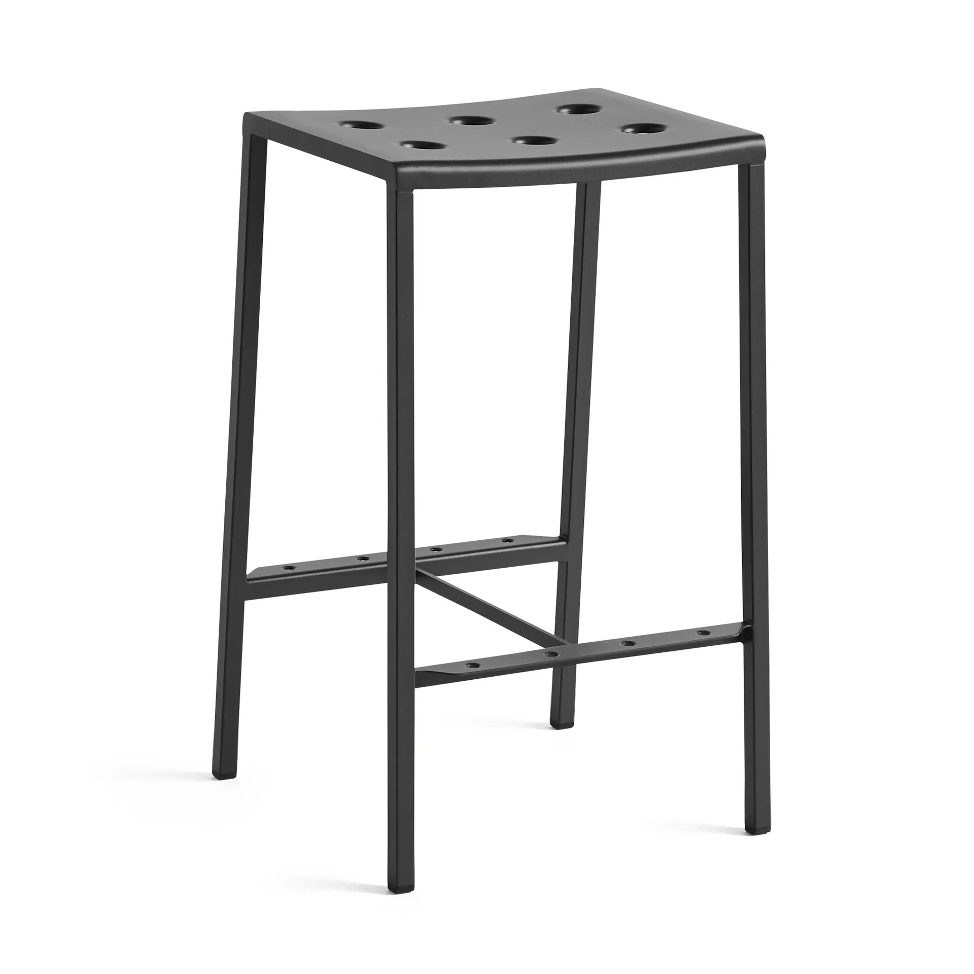 Taburete de bar Balcony bajo 65 cm,  HAY