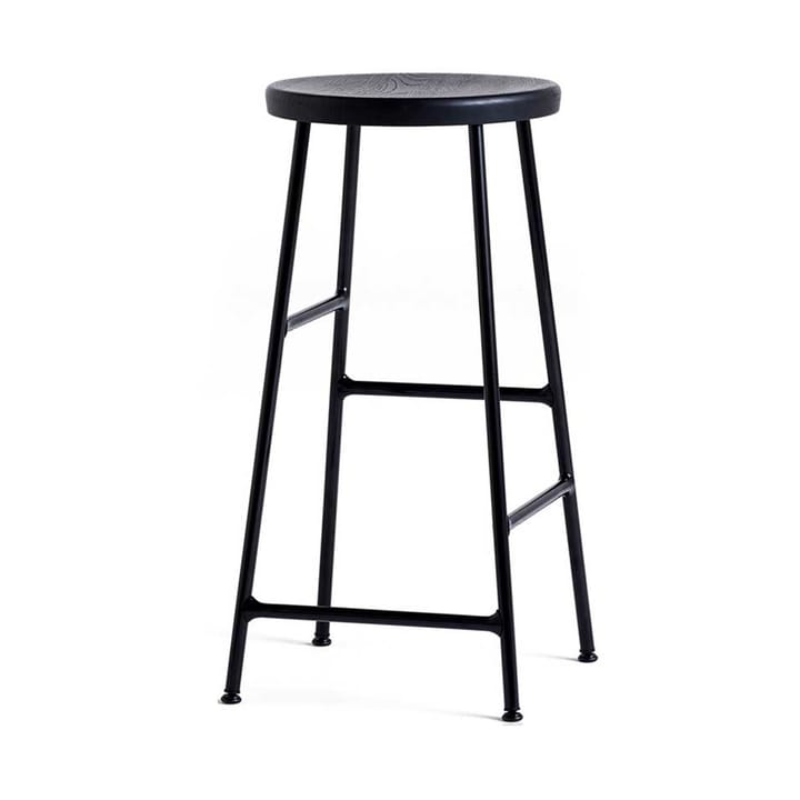 Taburete de bar Cornet 65 cm - Soft black oak-soft black - HAY