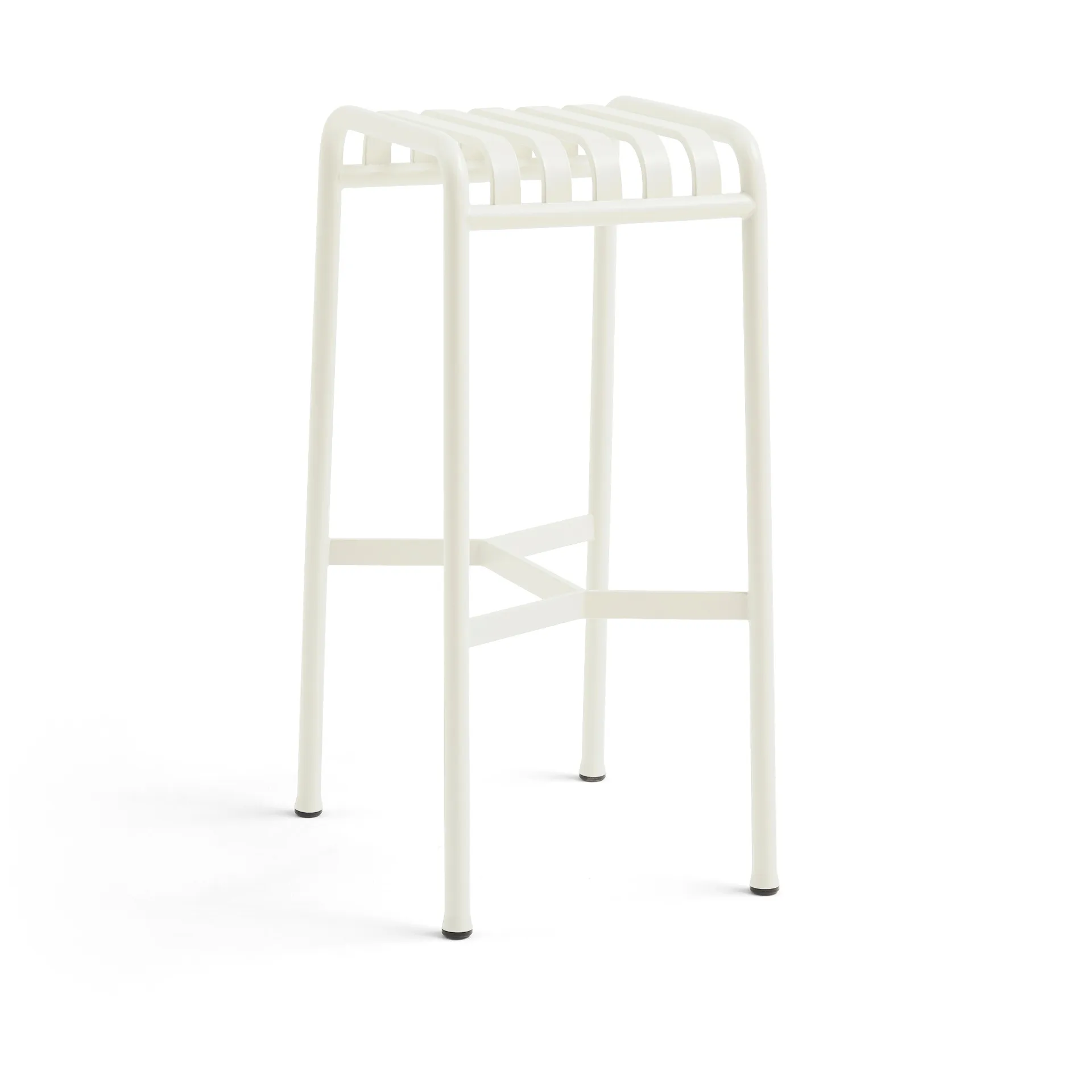 Taburete de bar Palissade, Cream white HAY