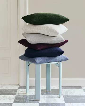 Taburete Rey Ø46,5x46 cm - Azul pizarra - HAY