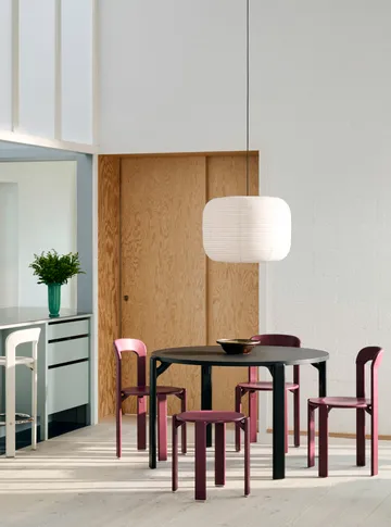 Taburete Rey Ø46,5x46 cm - Grape red - HAY