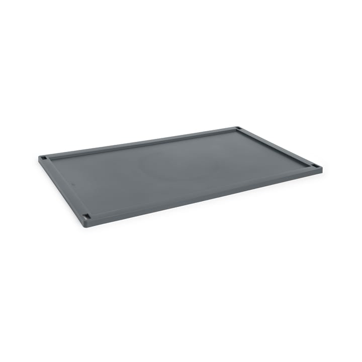 Tapa extra grande Colour Crate plastic - Charcoal - HAY