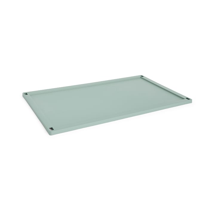 Tapa extra grande Colour Crate plastic - Sage green - HAY