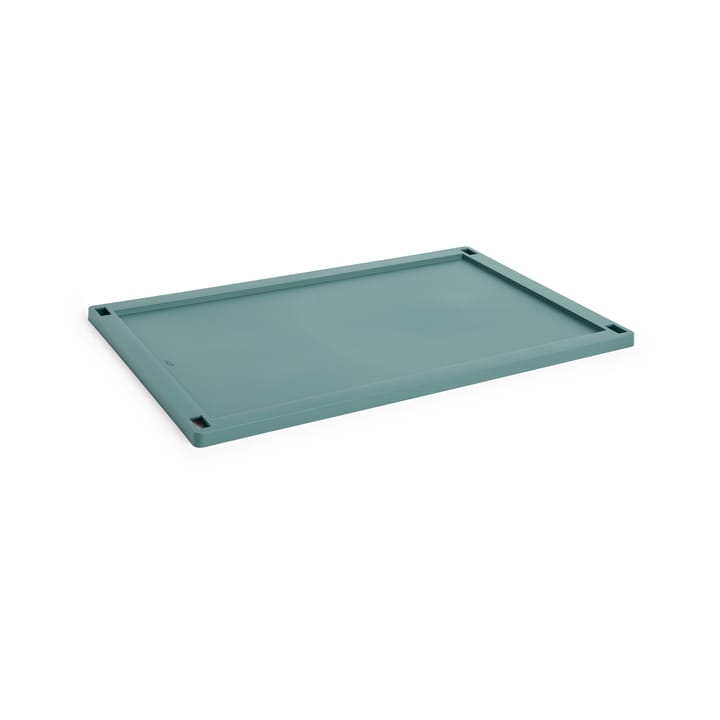 Tapa grande Colour Crate plastic - Dark green - HAY