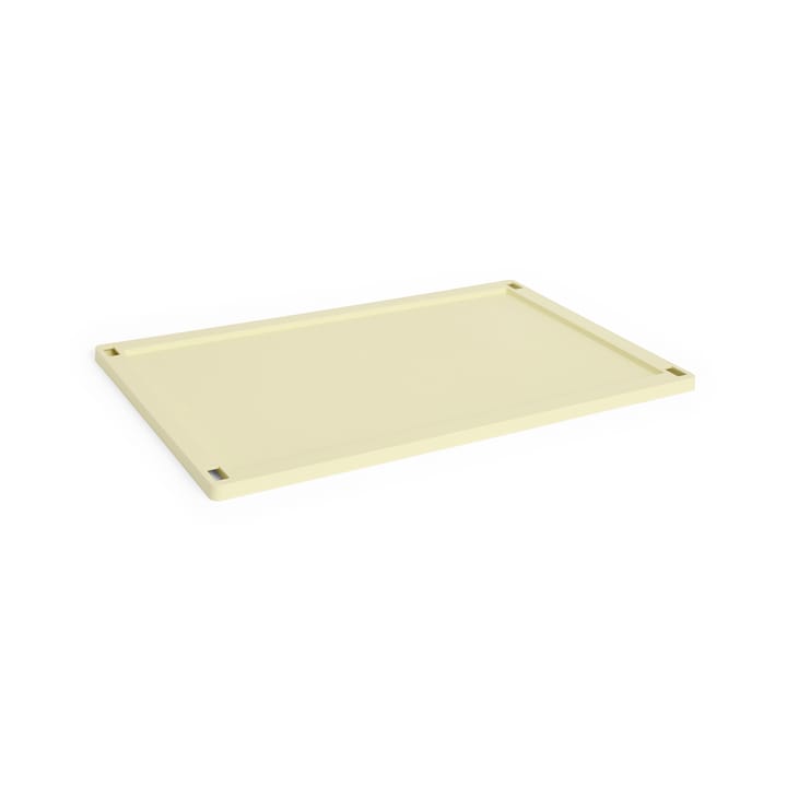 Tapa grande Colour Crate plastic - Light yellow - HAY