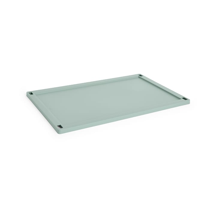Tapa grande Colour Crate plastic - Sage green - HAY