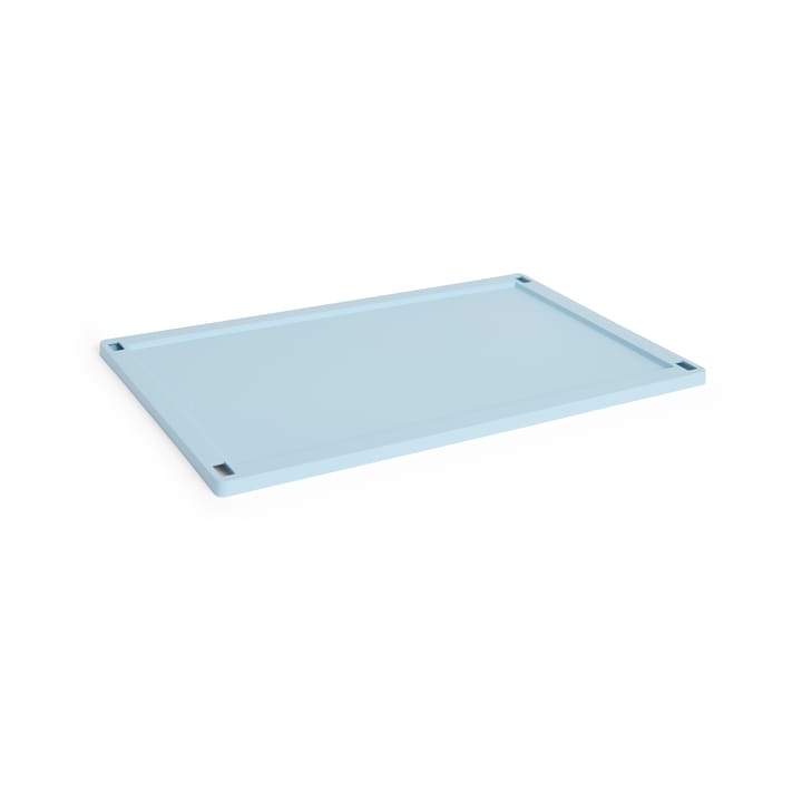 Tapa grande Colour Crate plastic - Soft blue - HAY