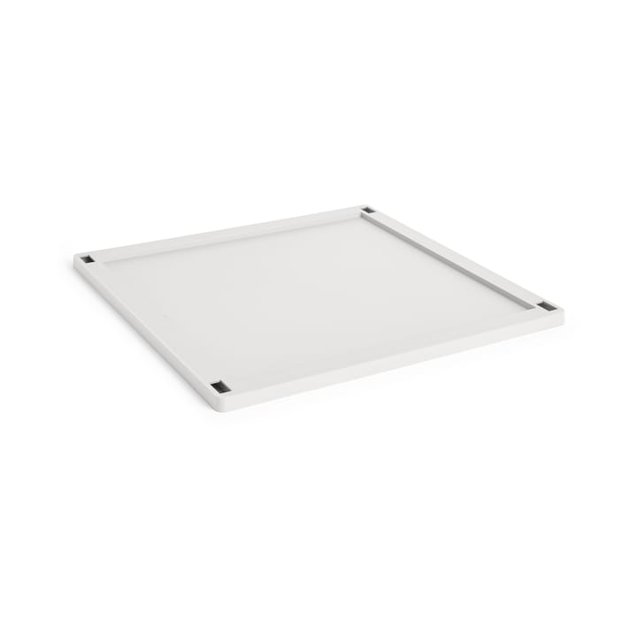 Tapa grande Colour Crate Square plastic - Off white - HAY
