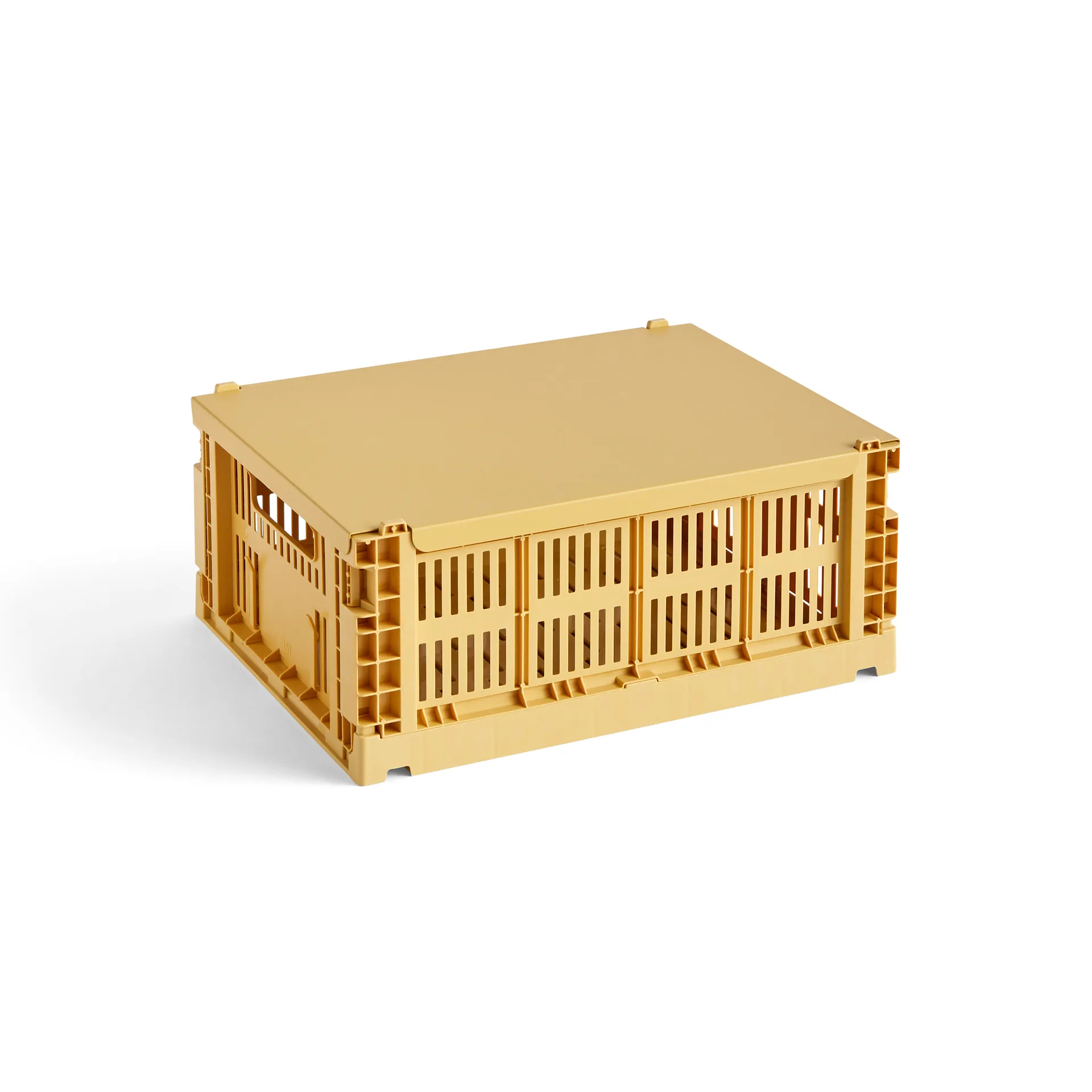 Tapa mediana Colour Crate, Golden yellow HAY