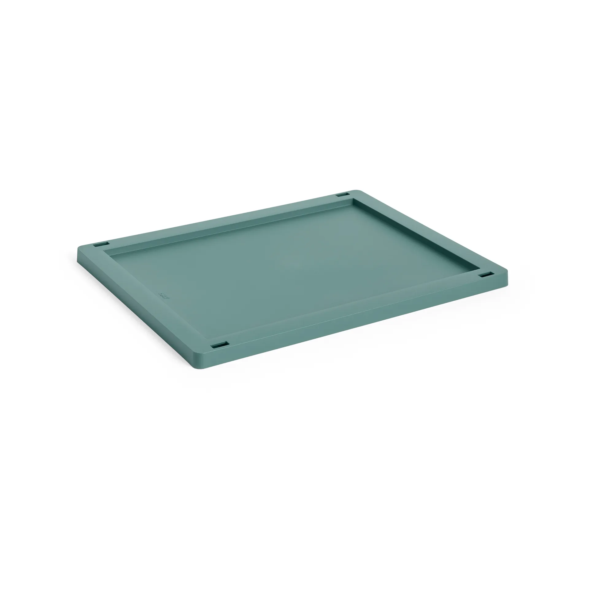 Tapa mediana Colour Crate plastic, Dark green HAY