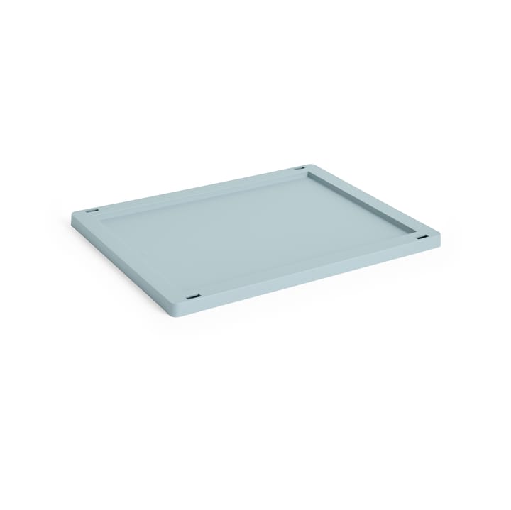 Tapa mediana Colour Crate plastic - Dusty blue - HAY