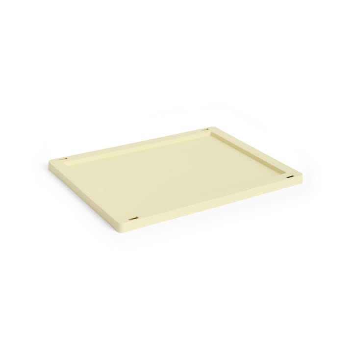 Tapa mediana Colour Crate plastic - Light yellow - HAY