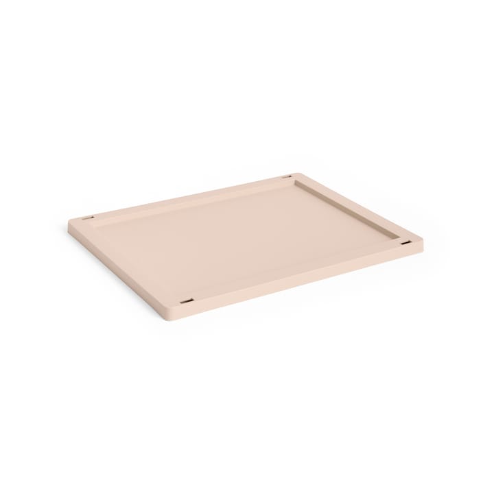 Tapa mediana Colour Crate plastic - Powder - HAY