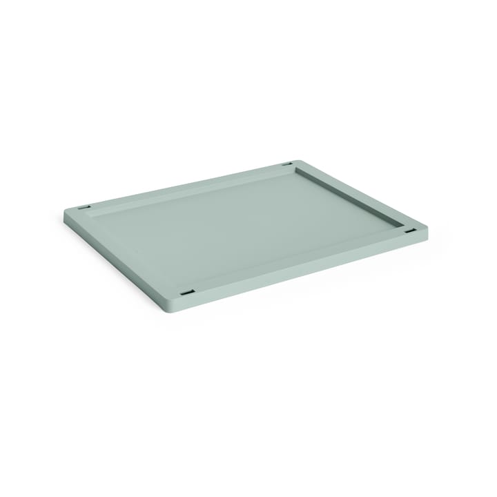 Tapa mediana Colour Crate plastic - Sage green - HAY