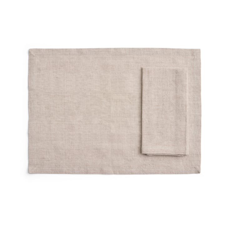 Tavolo mantel individual/servilleta 4-pack - Soft beige - HAY