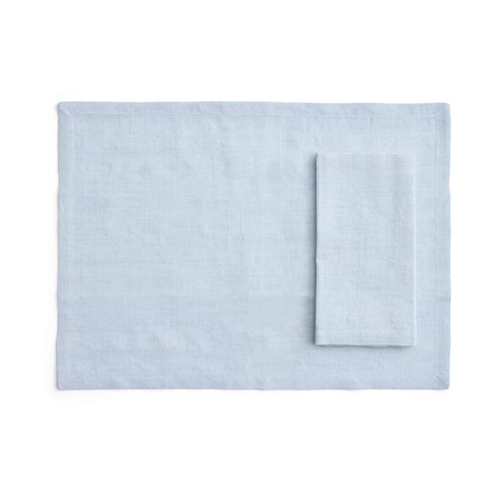 Tavolo mantel individual/servilleta 4-pack - Soft blue - HAY