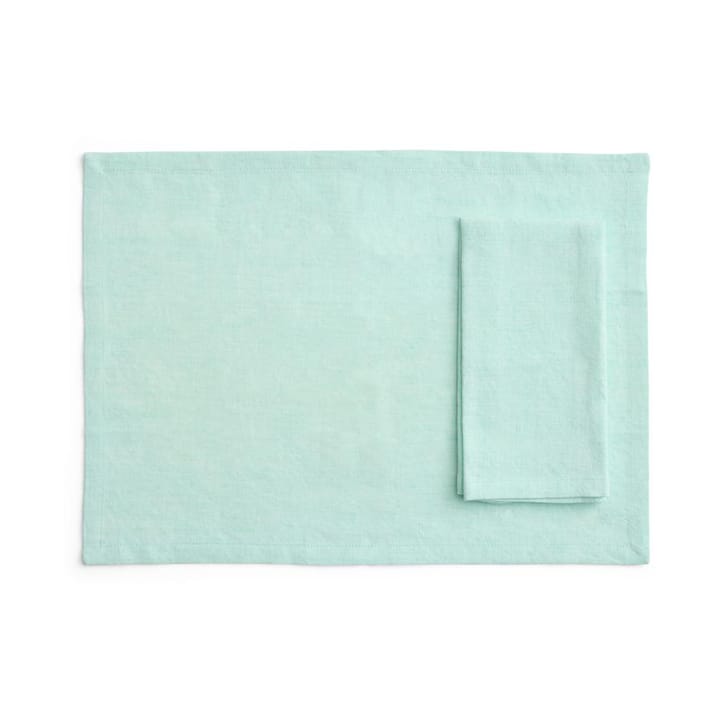 Tavolo mantel individual/servilleta 4-pack - Soft mint - HAY