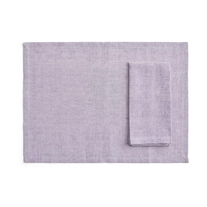 Tavolo mantel individual/servilleta 4-pack - Soft purple - HAY