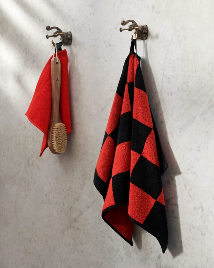 Toalla Check 50x90 cm, Poppy red HAY